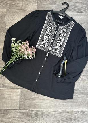 Сорочка monsoon з вишивкою /вишиванка