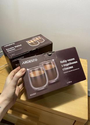 Набор чашек ardesto 4 шт