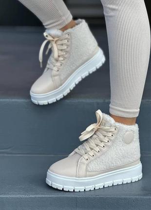 Женские кроссовки зима очень стильные 🔥2 фото