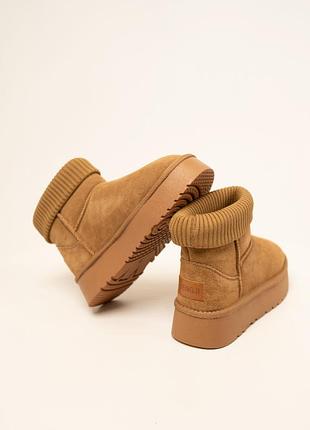 Уггі жіночі camel suede