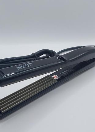 Утюжок - гофре для волосся професійний "деніс professional" - 212/4 гарантія - 1 рік