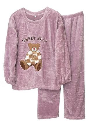 Тепла піжама з штанами sweet bear