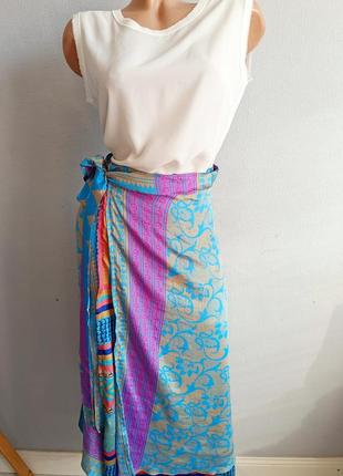 Спідниця-сарі на запах, mexicali magic2 фото