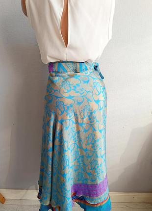 Спідниця-сарі на запах, mexicali magic3 фото
