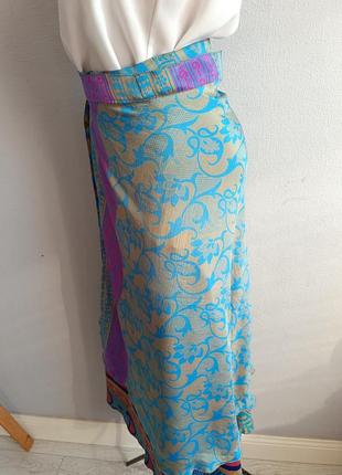Спідниця-сарі на запах, mexicali magic7 фото