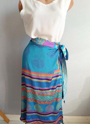 Спідниця-сарі на запах, mexicali magic5 фото