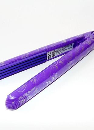 Праска-гофре міні для волосся прикоренева "деніс professional" mini — violet