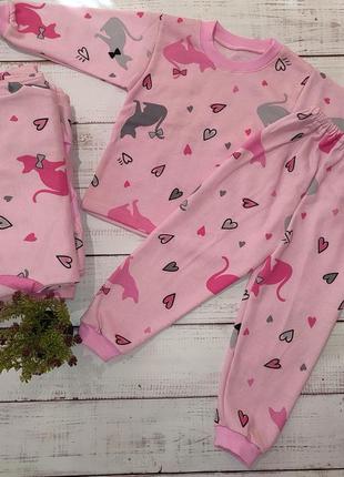 Теплая пижама на девочку