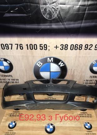 Бампер передній бмв bmw 3 е e92/93 з губою дорестайлинг 51117128225