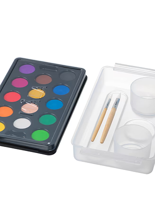 Måla фарби акварельні, різні кольори