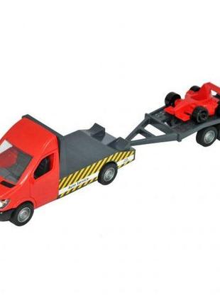 Набор с бортовой машиной "mercedes-benz sprinter" wdm