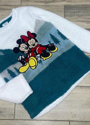 Тепла плюшева кофта disney xs-s