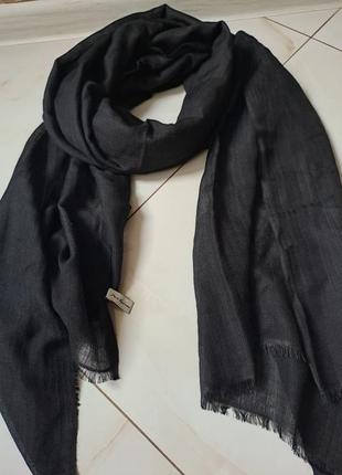 Красивый кашемировый шарф палантин one&cashmere