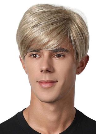 Парик мужской короткий блонд, термоволокно dc1002-5 m2 фото