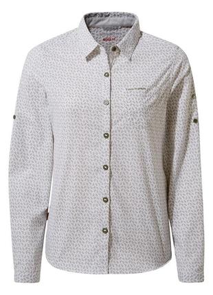 Жіноча сорочка туристична craghoppers з довгим рукавом xs