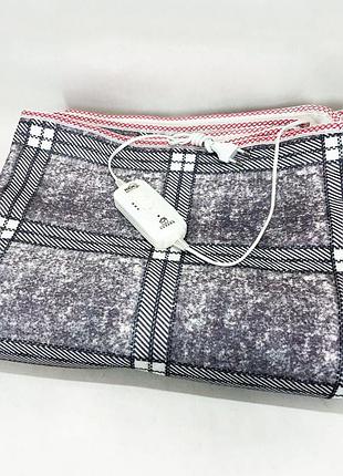 Электропростынь электрическая простынь с подогревом electric blanket 150х180см. цвет: серый с jx-969