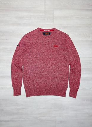 Superdry фірмовий чоловічий тонкий базовий светр оригінал