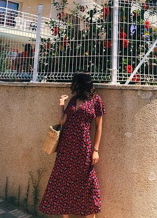 Сукня міді від zara