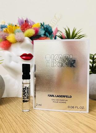 Оригінал пробник парфум парфумована вода karl lagerfeld ikonik for him