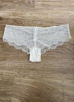 Шикарные, ажурные, базовые, трусики, в белом цвете, от бренда: esmara🫶