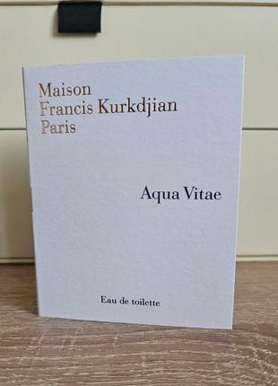 Туалетна вода Maison francis kurkdjian oud