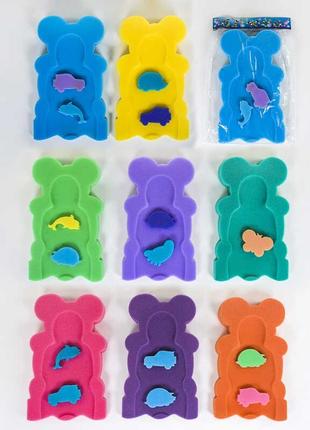 Килимок поролоновий у ванночку / великий / мікс