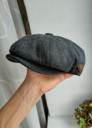 Кепка восьмиклінка royal stallion england кашкет картуз хулиганка жиганка stetson harris tweed brunello
