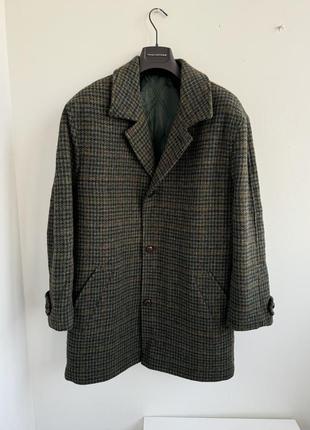Harris tweed walbusch напів пальто з чоловічого плеча