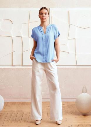 Однотонна літня блуза "nice"  | батал | розпродаж моделі