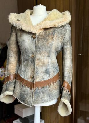 Дубленка на девочку