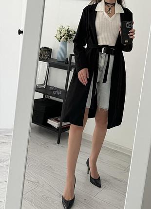 Тренч накидка кардиган сукня халат піджак