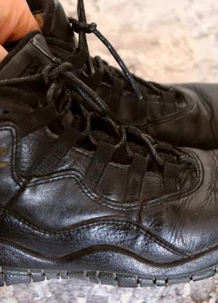 Шкіряні черевики nike (найк) для двору устілка 20,5 см