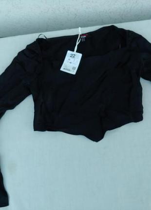 Xs новий топ укорочена блуза jennyfer