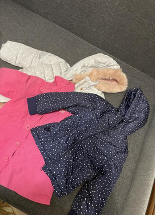 Курточки для девочки 12-18 месяцев