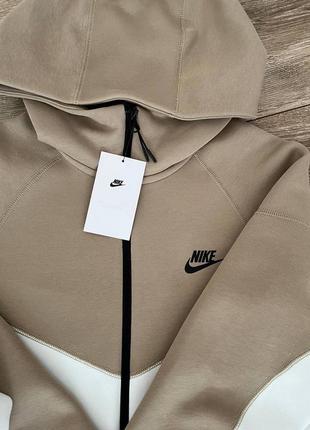 Спортивная кофта на змейке nike tech fleece2 фото