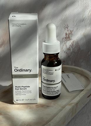 Мульти пептидна сироватка для шкіри навколо очей the ordinary multi-peptide eye serum