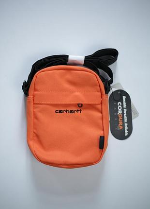 Барсетка кархарт мужская месенджер carhartt мужской брендовый сумка поясная carhartt сумка на пояс чёрная