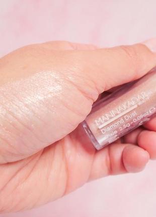 Diamond dust roll-on pigmented shadow тени пигмент сияния