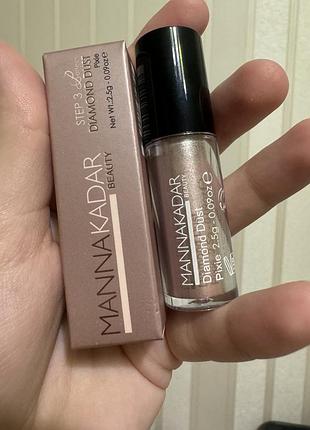 Diamond dust roll-on pigmented shadow тени пигмент сияния