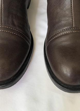 Шкіряні чоботи з вовною4 фото