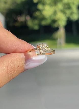 Срібна каблучка “сонце”  055-22702