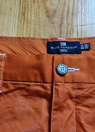 Брендовые фирменные легкие летние демисезонные хлопковые английские брюки marks &amp; spencer,новые,размер w38 l33.5 фото