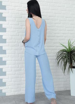 Летний костюм с брюками палаццо "stellar" | норма и батал | распродаж модели