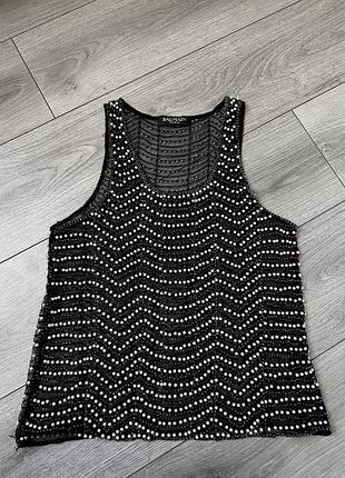 Майка balmain хендмейд