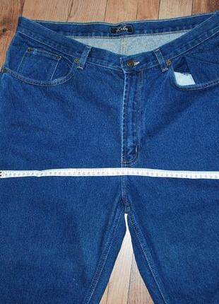 Супер батал размер 50 52 джинсы большого размера с высокой посадкой3 фото