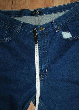 Супер батал размер 50 52 джинсы большого размера с высокой посадкой2 фото