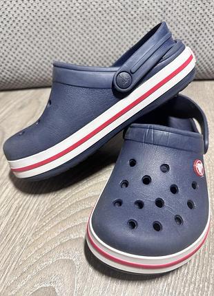 Детские шлепанцы crocs j2 оригинал шлепки крокс р. j2 33-34