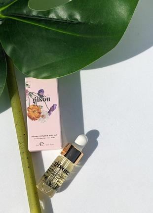 Олійка для волосся gisou honey infused oil мініатюра 3мл
