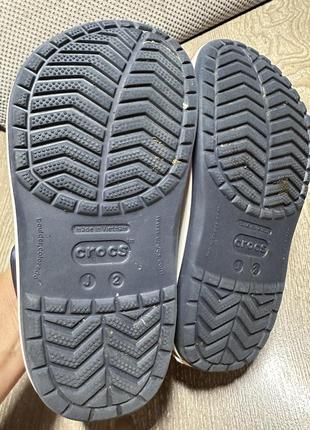 Детские шлепанцы crocs j2 оригинал шлепки крокс р. j2 33-34