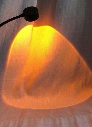 Usb лампа светодиодная подсветка ночник светильник закат рассвет теплый желтый свет1 фото